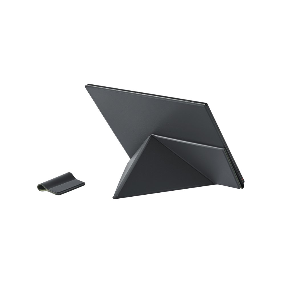 נרתיק מקורי מגנטי סגנון ספר ל- BOOX NOTE AIR 5 C אפור – תמונה 3